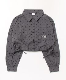 ANAP GiRL | *クロップドサイドシャーリングシャツ(別売りSETUP)(シャツ/ブラウス)