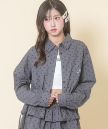 ANAP GiRL（アナップガール）の「クロップドサイドシャーリングシャツ(別売りSETUP)（シャツ/ブラウス）」