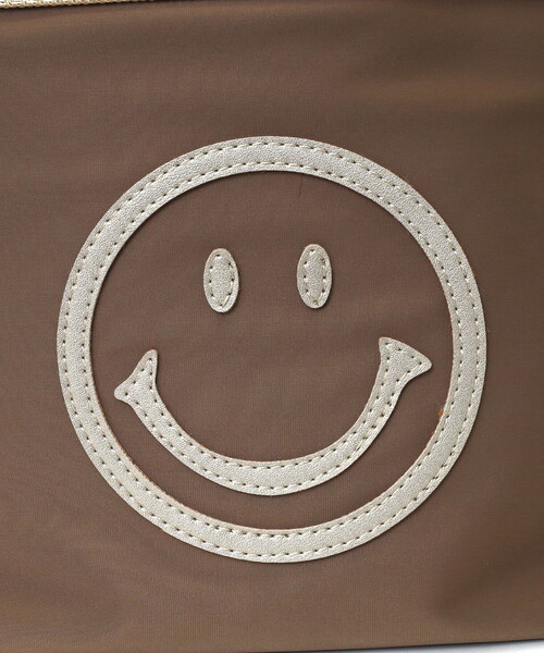 COOCO(クーコ)の「SMILEY ダイバー素材xラメハンドル2WAYトートバッグ(トートバッグ・レディース・ベージュ/カモフラージュ/ブラック・FREE)」の22枚目の写真