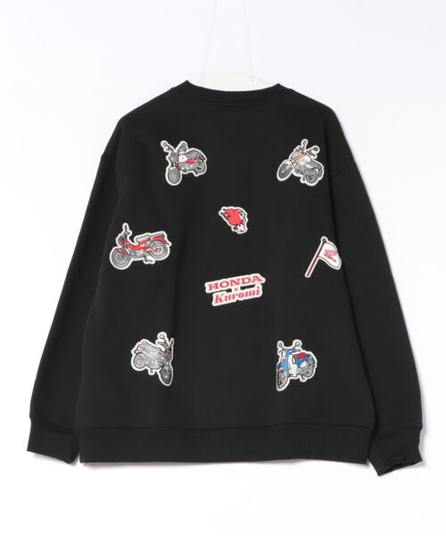 sanrio(サンリオ)の「2026AW HONDA×sanrio/ホンダ×サンリオ コラボ クロミ/はぴだんぶい ワッペン刺繍/フロッキープリント スウェット レディース メンズ トレーナー(スウェット・レディース・ホワイト系その他2/ブラウン/ブラック系その他2/ホワイト/ブラック系その他3/ホワイト系その他/ブラック/ブラック系その他・M/L/LL)」の13枚目の写真