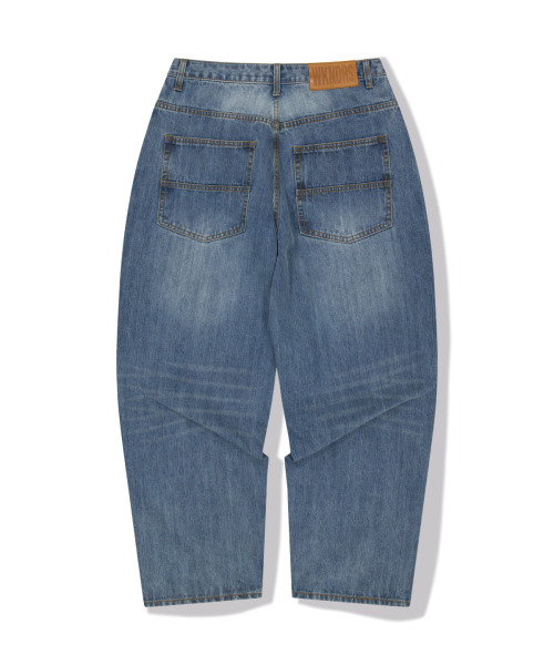 WKNDRS(ウィーキャンドース)の「スラブデニムパンツ (デニム)(デニムパンツ・レディース・その他・SMALL/MEDIUM/LARGE/X-LARGE)」の2枚目の写真