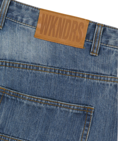 WKNDRS(ウィーキャンドース)の「スラブデニムパンツ (デニム)(デニムパンツ・レディース・その他・SMALL/MEDIUM/LARGE/X-LARGE)」の5枚目の写真