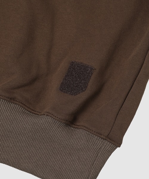 PHINGERIN（フィンガリン）の「MINI ZIP HOODIE（パーカー・メンズ・グレー系1/ブラウン・L）」の8枚目の写真