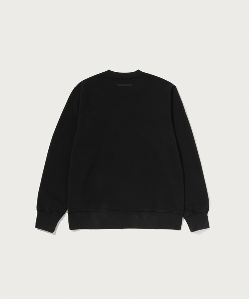 A BATHING APE（アベイシングエイプ）の「HEAVY WASHED MILO CREWNECK SWEATSHIRT（スウェット・メンズ・ブラック/グレー/オレンジ・X-LARGE/SMALL/MEDIUM/XX-LARGE/LARGE）」の7枚目の写真