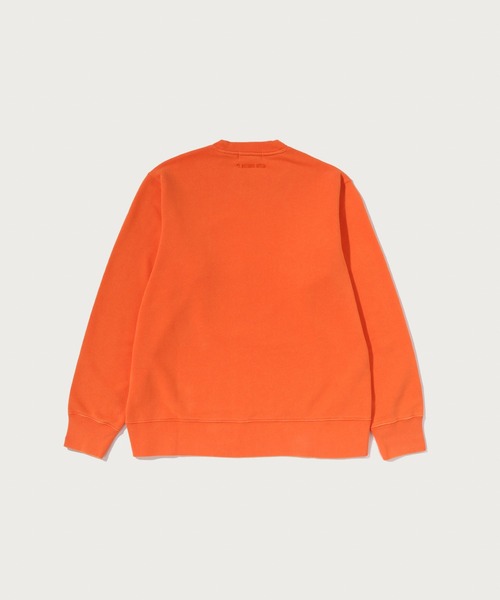 A BATHING APE（アベイシングエイプ）の「HEAVY WASHED MILO CREWNECK SWEATSHIRT（スウェット・メンズ・ブラック/グレー/オレンジ・X-LARGE/SMALL/MEDIUM/XX-LARGE/LARGE）」の9枚目の写真