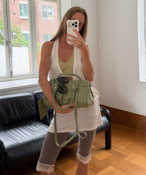 ASURA（アスラ）の「CITY BAG (OLIVE)（ショルダーバッグ・レディース・その他・OS）」の3枚目の写真