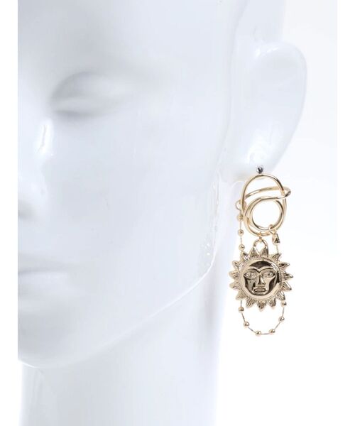 EVRIS（エヴリス）の「SUNNY BALL CHAIN ピアス（ピアス（両耳用）・レディース・ゴールド/シルバー・FREE）」の11枚目の写真