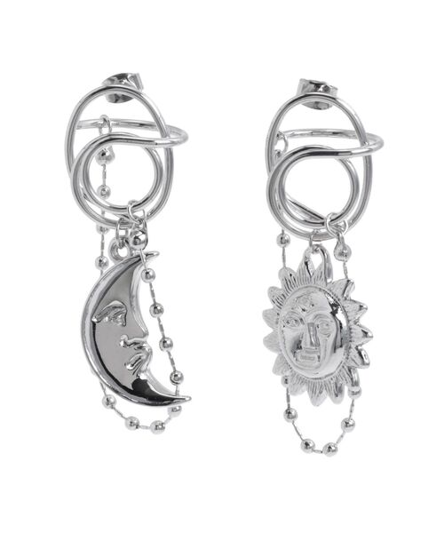 EVRIS（エヴリス）の「SUNNY BALL CHAIN ピアス（ピアス（両耳用）・レディース・ゴールド/シルバー・FREE）」の12枚目の写真