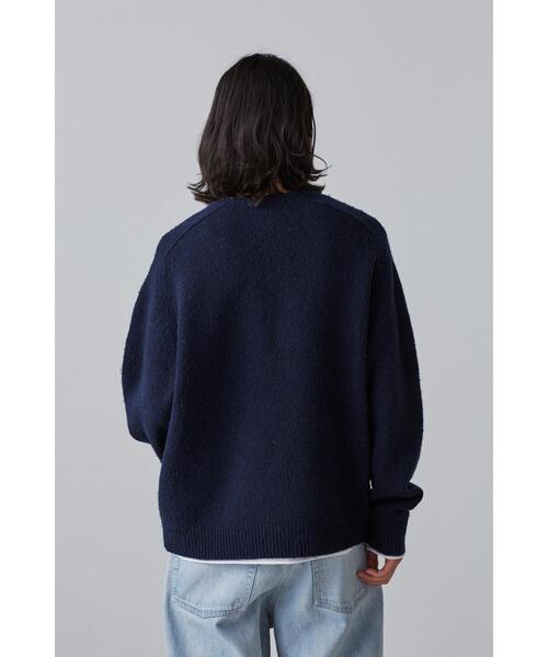 YLEVE（イレーヴ）の「YLEVE / ITALIAN BLUSHED WOOL KN P/O（ニット/セーター・メンズ・ネイビー・4/5）」の11枚目の写真