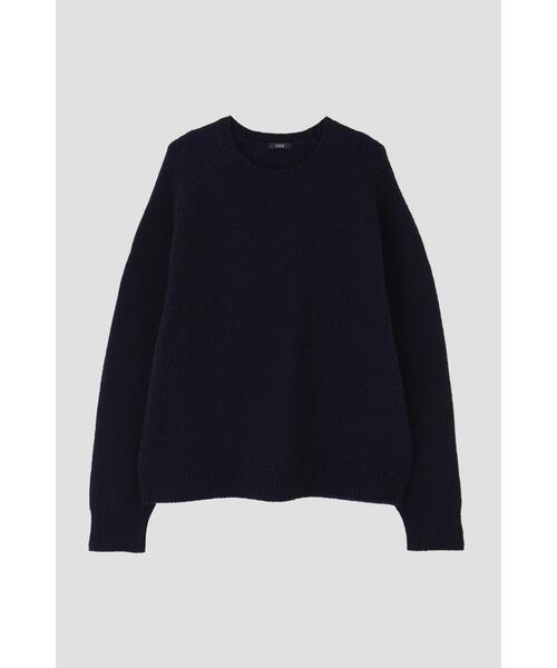 YLEVE（イレーヴ）の「YLEVE / ITALIAN BLUSHED WOOL KN P/O（ニット/セーター・メンズ・ネイビー・4/5）」の14枚目の写真