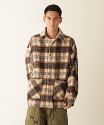 B omnivore / ビーオムニボー SHAGGY SHIRT CHECK