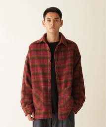 B omnivore / ビーオムニボー SHAGGY SHIRT CHECK