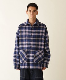 B omnivore / ビーオムニボー SHAGGY SHIRT CHECK
