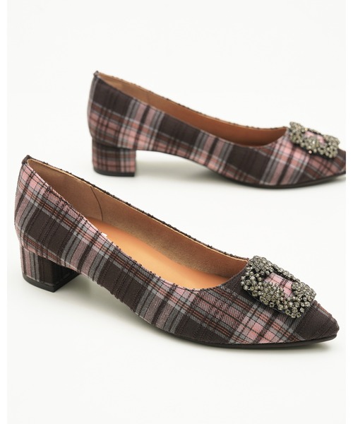 Emma Francis(エマフランシス)の「【早割5%OFF|9/27(日)まで】ビジュー 3cm パンプス(パンプス・レディース・ブラウン/ブラック/ブルー・24.5cm/24.0cm/25.0cm/22.5cm/23.0cm/23.5cm/22.0cm)」の15枚目の写真