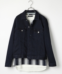 RAGEBLUE | 【抜群の着心地！】ジョグデニムジャケット/717761(デニムジャケット)