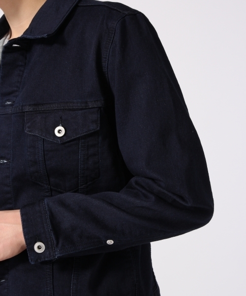 RAGEBLUE(レイジブルー)の「【抜群の着心地!】ジョグデニムジャケット/717761(デニムジャケット・メンズ・ネイビー/ホワイト/ブルー・MEDIUM/LARGE)」の12枚目の写真