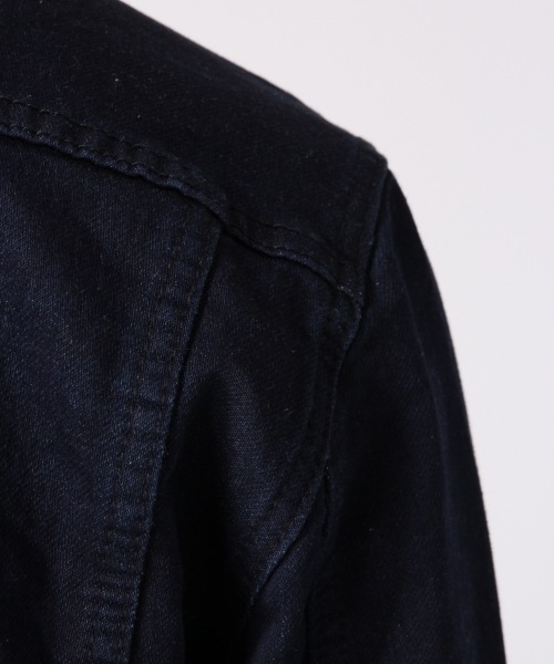 RAGEBLUE(レイジブルー)の「【抜群の着心地!】ジョグデニムジャケット/717761(デニムジャケット・メンズ・ネイビー/ホワイト/ブルー・MEDIUM/LARGE)」の7枚目の写真