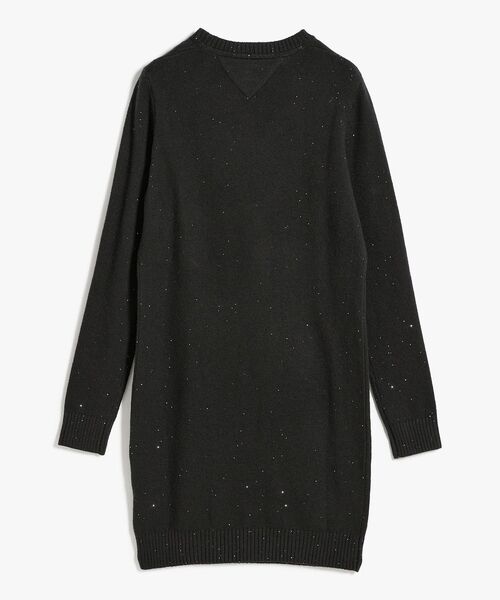 tommy jeans(トミー ジーンズ)の「スパークルフラッグセーターワンピース(ワンピース・レディース・ブラック・X-SMALL/SMALL/MEDIUM)」の7枚目の写真