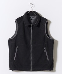 WILD THINGS/ワイルドシングス BULKY FLEECE VEST バルキー フリース ベスト ミニマル メンズ レディース ロゴ刺繍 2026秋冬 秋服 冬服