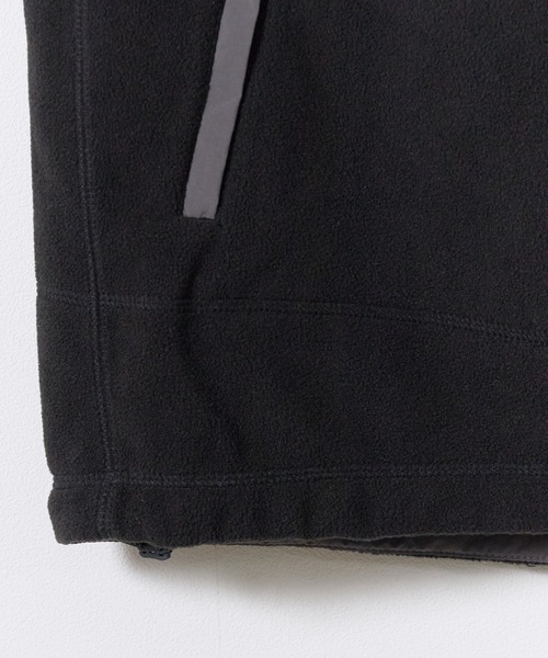 WILD THINGS(ワイルドシングス)の「WILD THINGS/ワイルドシングス BULKY FLEECE VEST バルキー フリース ベスト ミニマル メンズ レディース ロゴ刺繍 2026秋冬 秋服 冬服(ベスト・メンズ・ブラック・M/L/XL)」の5枚目の写真