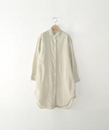 Steven Alan | ＜Steven Alan＞COTTON GAUZE LONG SHIRT/ｼｬﾂ(シャツ/ブラウス)