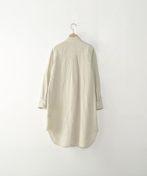 Steven Alan(スティーブンアラン)の「<Steven Alan>COTTON GAUZE LONG SHIRT/シャツ(シャツ/ブラウス・レディース・ホワイト/ナチュラル・SMALL/MEDIUM)」の10枚目の写真