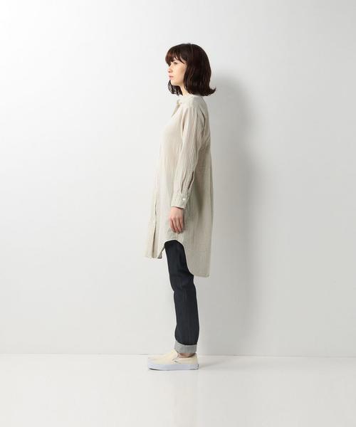 Steven Alan(スティーブンアラン)の「<Steven Alan>COTTON GAUZE LONG SHIRT/シャツ(シャツ/ブラウス・レディース・ホワイト/ナチュラル・SMALL/MEDIUM)」の9枚目の写真