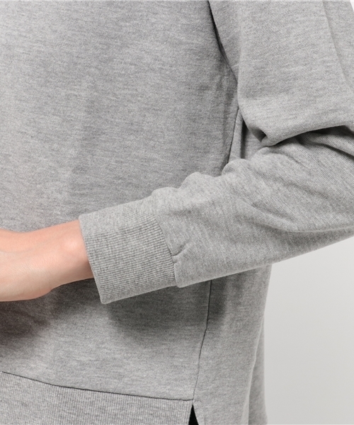 earth music&ecology（アースミュージックアンドエコロジー）の「【2016Autumn】Ｖネックプルオーバー（Tシャツ/カットソー・レディース・杢グレー/ネイビー/アイボリー/カーキ・FREE）」の9枚目の写真