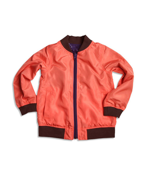 BREEZE（ブリーズ）の「ネット限定2柄リバーシブルブルゾン（ブルゾン・キッズ・レッド/カーキ・100/120/130/90/80/110/95/140）」の2枚目の写真