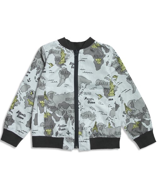 BREEZE（ブリーズ）の「ネット限定2柄リバーシブルブルゾン（ブルゾン・キッズ・レッド/カーキ・100/120/130/90/80/110/95/140）」の10枚目の写真