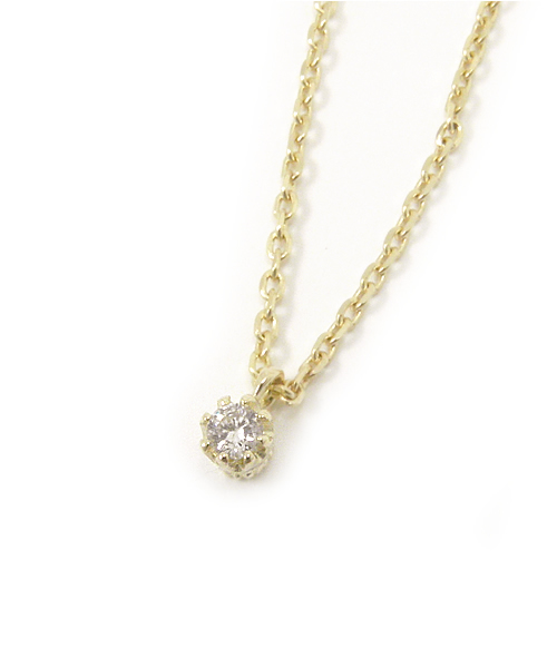 agete（アガット）の「K10ネックレス（7411616/10074116016