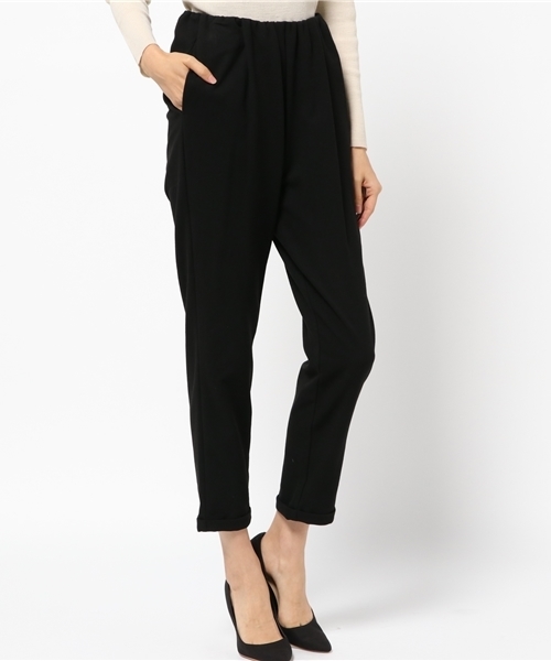 laboratory work（ラボラトリーワーク）の「ＴＲ起毛裾ダブル付けゴムパンツ（その他パンツ・レディース・ネイビー/ブラック/グレー系その他・MEDIUM）」の13枚目の写真