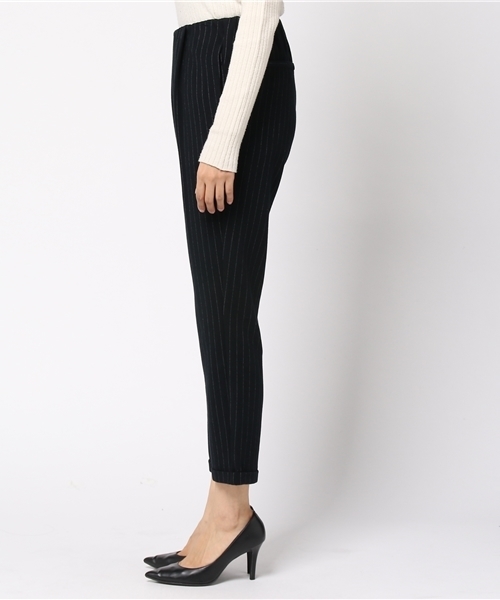 laboratory work（ラボラトリーワーク）の「ＴＲ起毛裾ダブル付けゴムパンツ（その他パンツ・レディース・ネイビー/ブラック/グレー系その他・MEDIUM）」の5枚目の写真