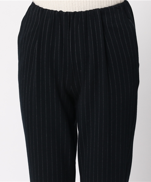 laboratory work（ラボラトリーワーク）の「ＴＲ起毛裾ダブル付けゴムパンツ（その他パンツ・レディース・ネイビー/ブラック/グレー系その他・MEDIUM）」の7枚目の写真