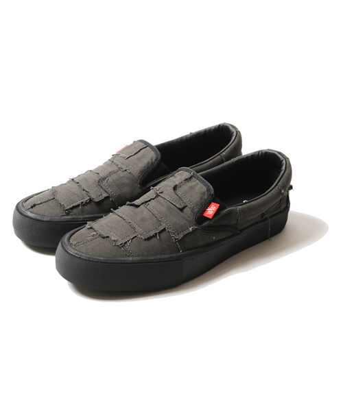 VIRGOwearworks（ヴァルゴウェアワークス）の「Puzzle [original fat sole slip-on]（スリッポン・メンズ・ブラック/カーキ/ネイビー・28.5/23.5/26.5/27.5）」の3枚目の写真