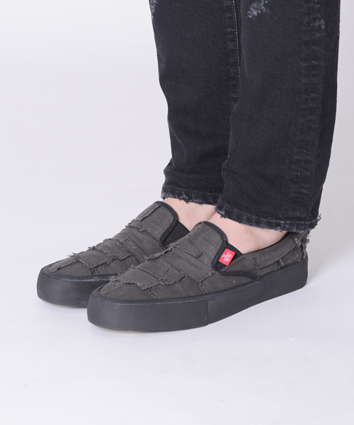 VIRGOwearworks（ヴァルゴウェアワークス）の「Puzzle [original fat sole slip-on]（スリッポン・メンズ・ブラック/カーキ/ネイビー・28.5/23.5/26.5/27.5）」の15枚目の写真