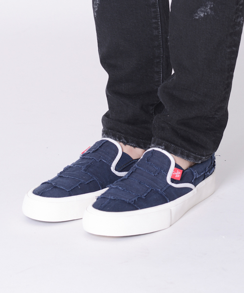 VIRGOwearworks（ヴァルゴウェアワークス）の「Puzzle [original fat sole slip-on]（スリッポン・メンズ・ブラック/カーキ/ネイビー・28.5/23.5/26.5/27.5）」の16枚目の写真