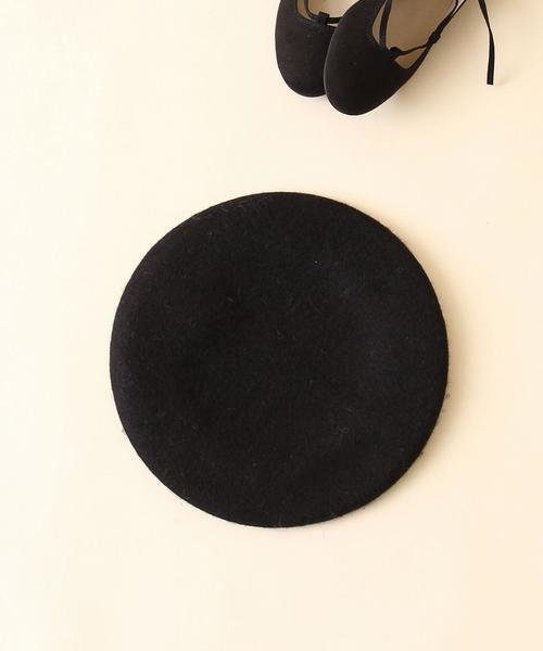 coen(コーエン)の「カラーベレー3(ハンチング/ベレー帽・レディース・ベージュ/ワインレッド/ブラック/グレー・FREE)」の14枚目の写真