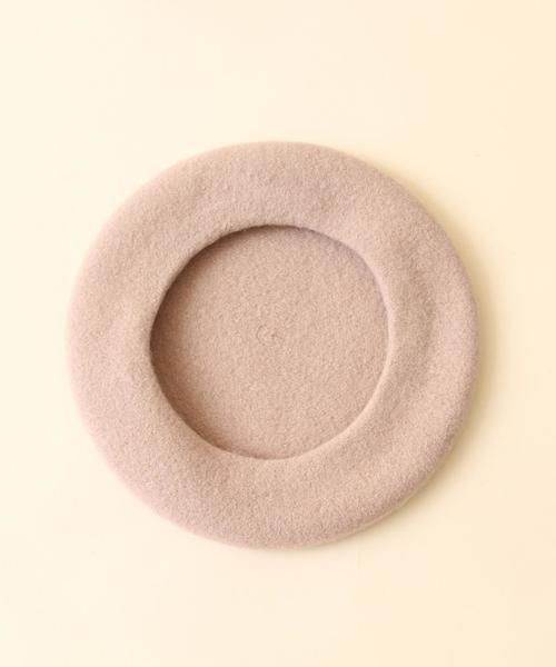 coen(コーエン)の「カラーベレー3(ハンチング/ベレー帽・レディース・ベージュ/ワインレッド/ブラック/グレー・FREE)」の11枚目の写真