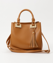 MONICA | タッセル付　ショルダートート　Sサイズ(ショルダーバッグ)