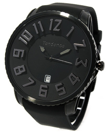 Tendence | Tendence　ガリバースリム　ALL BLACK(アナログ腕時計)