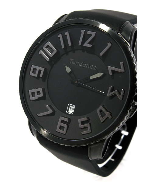 Tendence（テンデンス）の「Tendence　ガリバースリム　ALL BLACK（アナログ腕時計・メンズ・ブラック・FREE）」の3枚目の写真