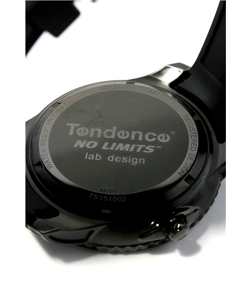 Tendence（テンデンス）の「Tendence　ガリバースリム　ALL BLACK（アナログ腕時計・メンズ・ブラック・FREE）」の5枚目の写真
