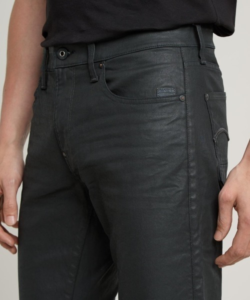 REVEND SKINNY JEANS/ストレッチスキニージーンズ/レザーライク