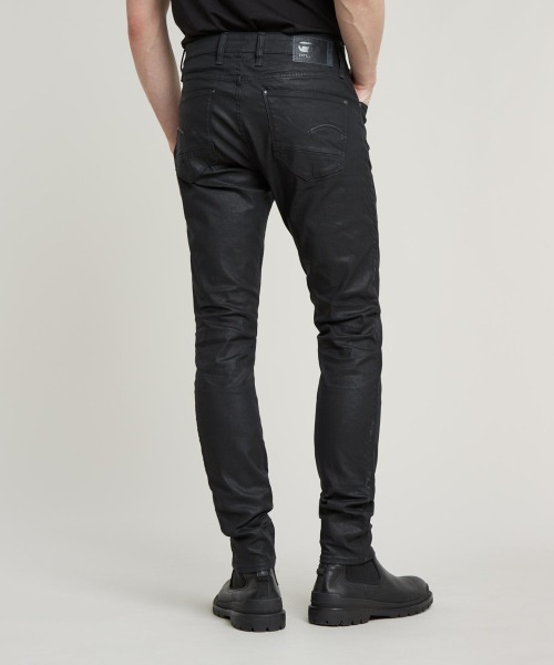 REVEND SKINNY JEANS/ストレッチスキニージーンズ/レザーライク