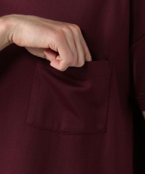 UNITED ARROWS(ユナイテッドアローズ)の「USCM ブライト ポンチ クルーネック ◆(Tシャツ/カットソー・メンズ・ネイビー/ワインレッド・LARGE/SMALL/MEDIUM)」の8枚目の写真