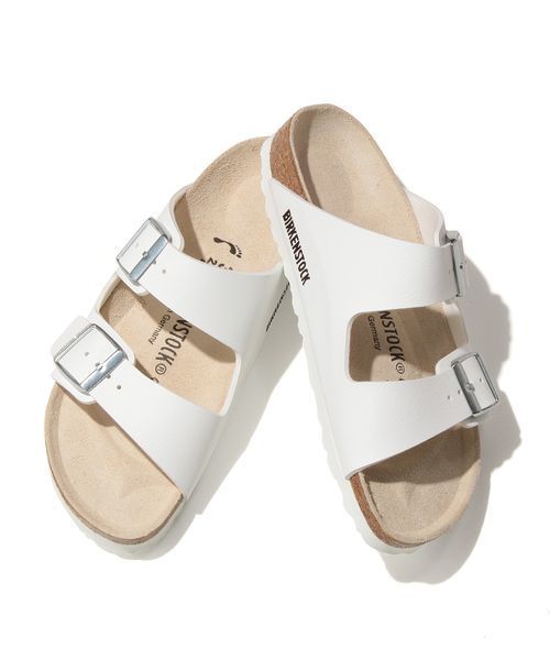 BIRKENSTOCK（ビルケンシュトック）の「【BIRKENSTOCK】ARIZONA BIRKO FLOR（サンダル・レディース・ネイビー/ホワイト・24.0cm/24.5cm/23.5cm/23.0cm）」の2枚目の写真