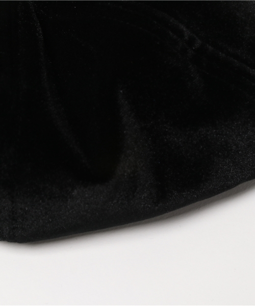 Heather（ヘザー）の「ベロアベレー 765010（ハンチング/ベレー帽・レディース・ブラック/ブラウン系その他/ネイビー・FREE）」の7枚目の写真