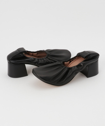 COMING ATTRACTIONS | COMING ATTRACTIONS / ギャザーバレエシューズ ヒール(パンプス)