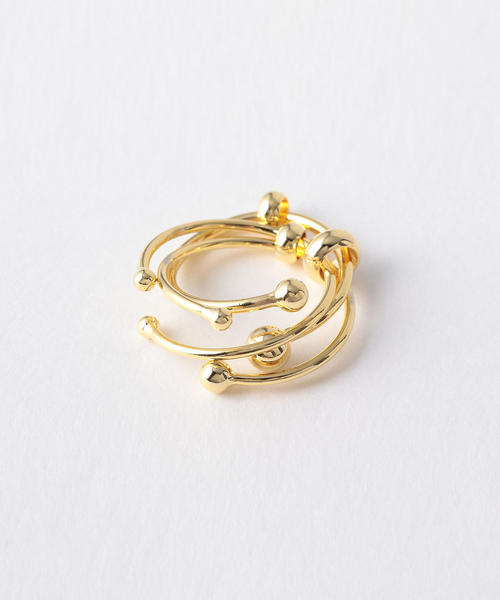 Another Edition(アナザーエディション)の「Seads mara Layer R/シーズマーラ(リング・レディース・ゴールド/シルバー・FREE)」の1枚目の写真